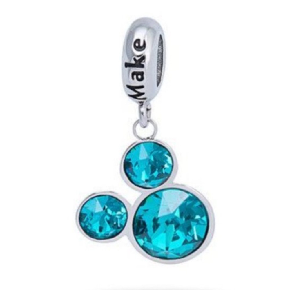DISNEY | Mickey Dangle Crystal Charm